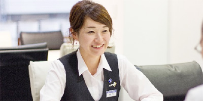 スタッフがあなたをサポート