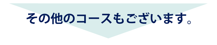 他にも多数のコースをご用意しております